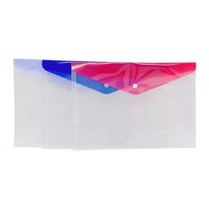 WS Document Wallet Ombre 3 Pack