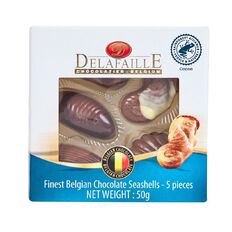 DELAFAILLE Assorted Seashells Chocolate 50g