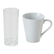 Living & Co Dining Starter Set White 54 Piece