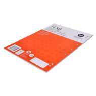 WS Pad Refill 14A8 Blank 50 Leaf Punched Orange Mid