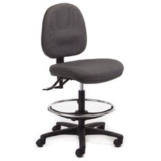 Chair Solutions Aspen Midback Tech Chair Clarity Grey Mid