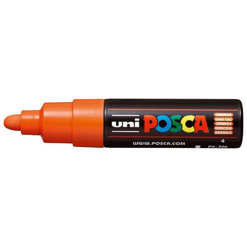 Uni Posca Marker 4.5-5.5mm Bold Bullet Orange
