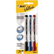 Bic Whiteboard Marker Liquid Ink Assorted 3 Pack