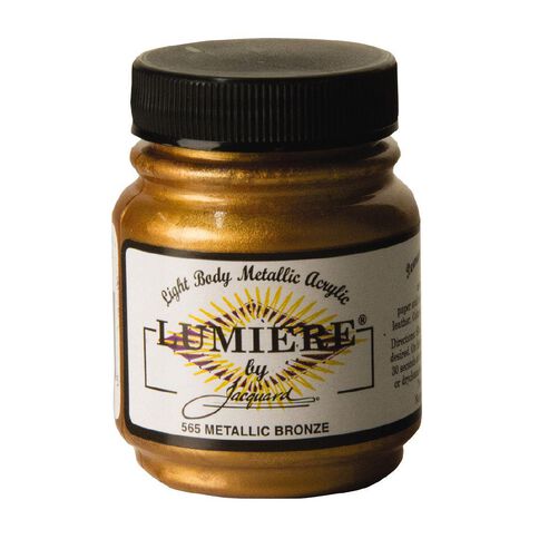 Jacquard Lumiere Acrylic Paint Metallic Bronze 66.54ml