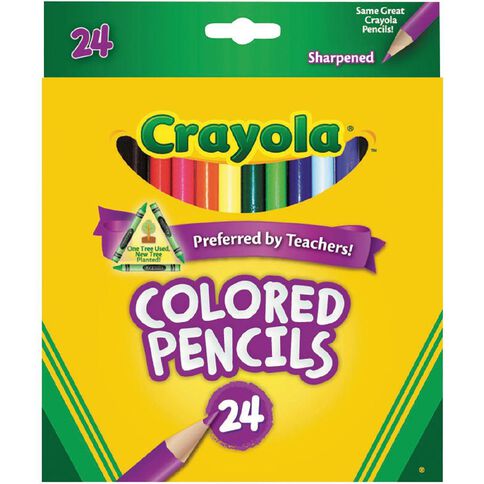 Crayola Colored Pencils 24 Pack