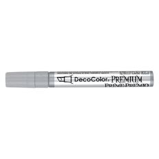 MARVY #350 Decocolor Premium Chisel Tip Paint Marker Silver