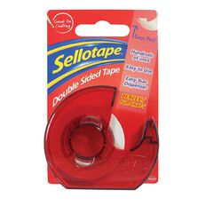 Sellotape Double Sided Tape on Dispenser 15mm x 5m