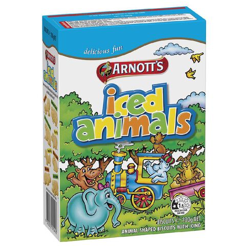 Arnott's Iced Animals 200g