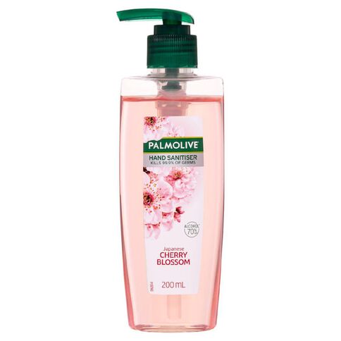 Palmolive Cherry Blossom Hand Sanitiser Pump 200ml