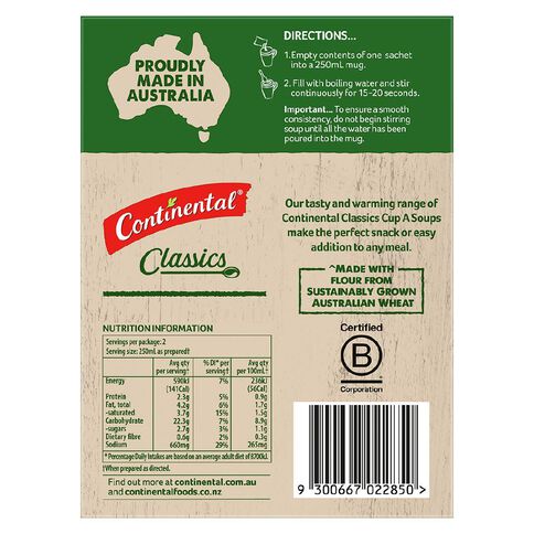 Continental Cup a Soup Laksa 2 Pack