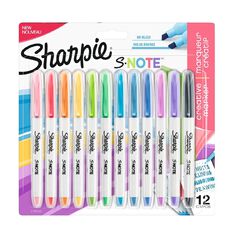 Sharpie Sharpie S-Note Creative Marker 12 Pack 12 Pack