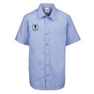 Schooltex St Mary's Hastings New Short Sleeve Shirt with Embroidery