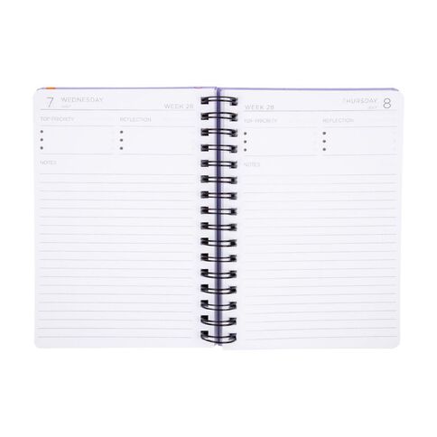 Uniti 2027 A5 Date To Page Diary Cats