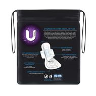 U By Kotex Maxi Overnight Pads with Wings 10 Pack
