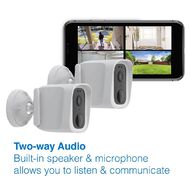Laser Smart Home Outdoor Security Camera-Twin Pack