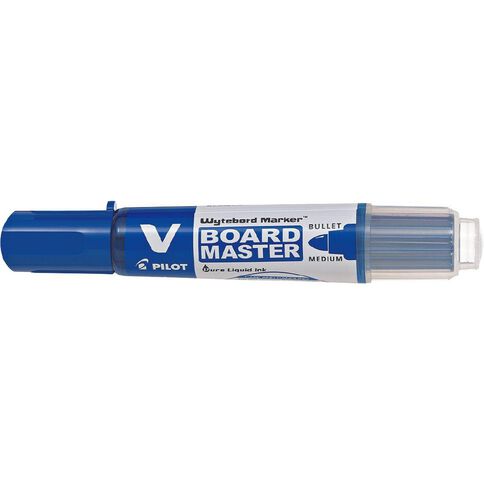 Pilot-BeGreen V Board Bullet Whiteboard Marker Blue Blue Dark