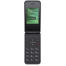 One NZ Alcatel 30.82  Flip 4G Locked Bundle - Grey