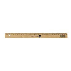 WS Bamboo Ruler 30cm