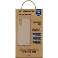 INTOUCH Samsung S20 Vanguard Drop Protection Case Clear