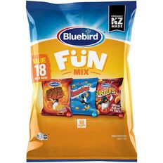 Bluebird Mega Cheese Twist Rashuns Burger Rings Combo 324g 18 Pack#