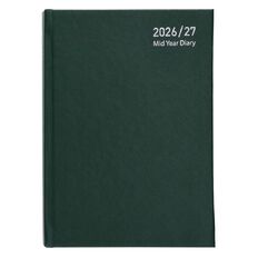 WS Mid Year Diary Date To Page A5 26-27 Green