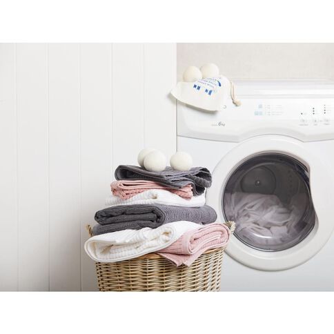Living & Co Wool Dryer Ball Natural 5 Pack