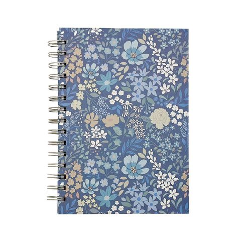 Uniti Blossom Spiral Notebook Floral
