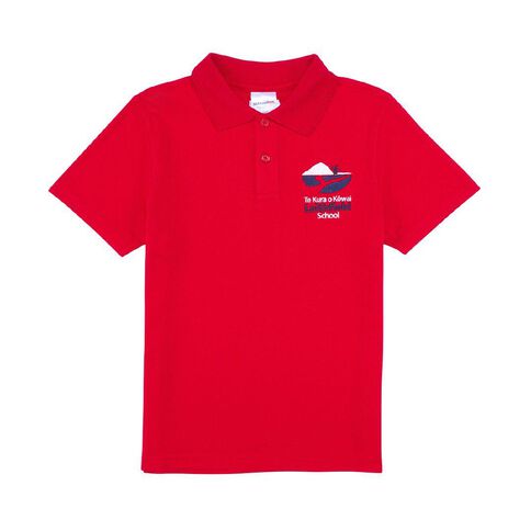 Schooltex Leithfield School Short Sleeve Polo with Embroidery