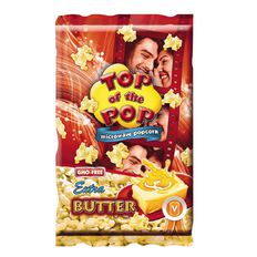 Top of the Pop Microwave Popcorn Extra Butter 100g