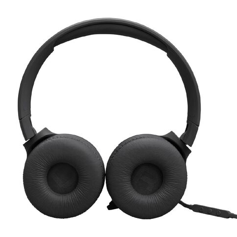JBL Tune 520C USB-C Wired On-Ear Headphones Black