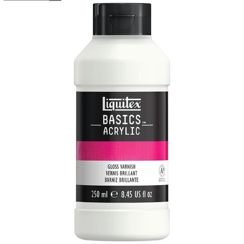 Liquitex Basics Acrylic 250ml Gloss Varnish