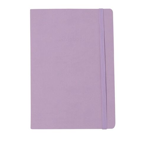 Uniti Colour Pop Soft Touch Notebook Lilac A5