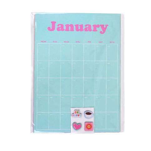 WS Undated A3 Planner With Magnets
