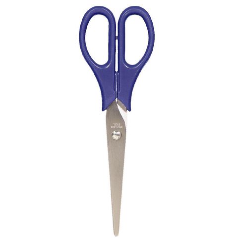 WS Scissors Stainless Steel 6.5 inch Blue Mid