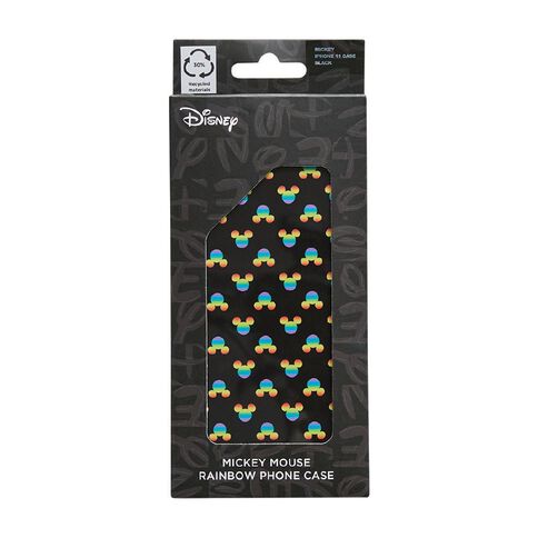 Disney Pride Mickey Mouse iPhone 11 Case Black