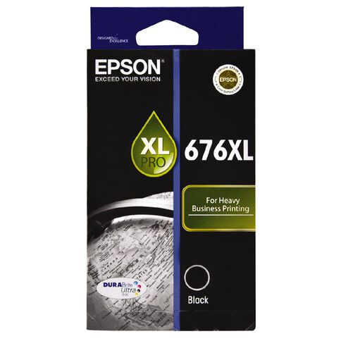 Epson 676XL Ink Black 2400 Pages