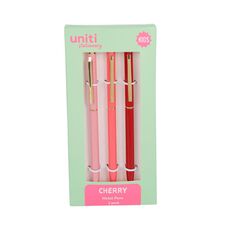 Uniti Kids Cherry Pens 3 Pack
