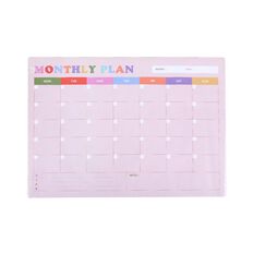 WS A3 Monthly Planner