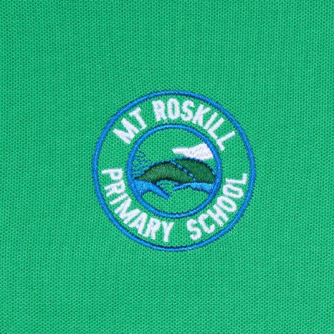 Schooltex Mt Roskill Primary Short Sleeve Polo with Embroidery