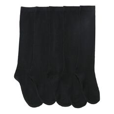 H&H Girls' School Knee High Socks 5 Pack
