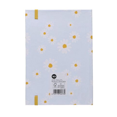 WS 2026 Diary Week to Date A5 Daisy