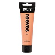 Reeves Intro Acrylic Paint Peach 100ml