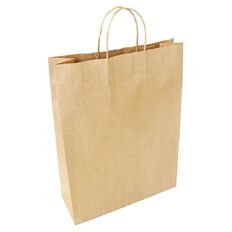 Large Twisted Handle Paper Bag 25 Pack