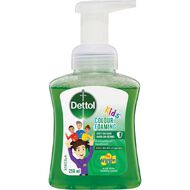 Dettol Kids Colour Foaming Hand Wash Aloe Vera 250ml