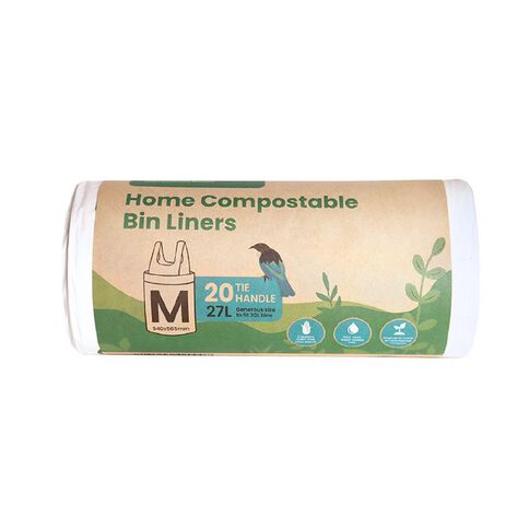 Ecopack Compostable Bin Liners 27L 20 pack
