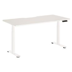 Jasper J Emerge Elec Height Adj Dual Motor 3 Stage Scallop 1500 WhtWht