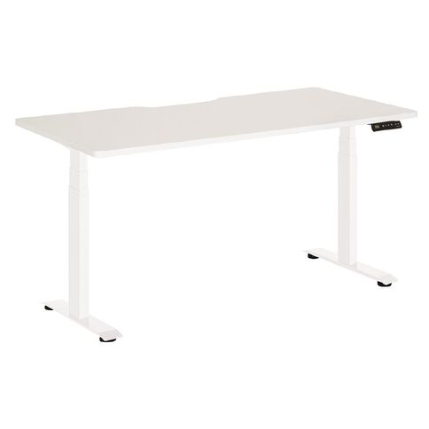 Jasper J Emerge Elec Height Adj Dual Motor 3 Stage Scallop 1500 WhtWht