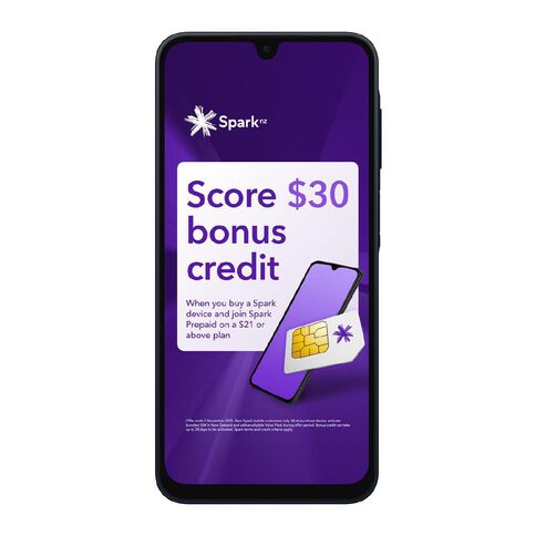 Samsung Galaxy A16 5G with Spark Sim Black