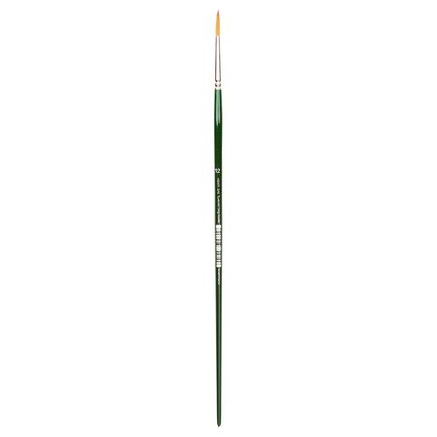 DAS Long Handle Synthetic Round #12