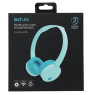 Tech.Inc Wireless Kids' Headphone Volume Limited Green Mid